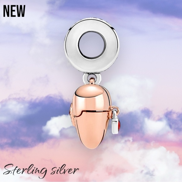 Reveal Your Love Heart Locket Pendant .925 Sterling Silver Gold Pendant Charm - Picture 5 of 7